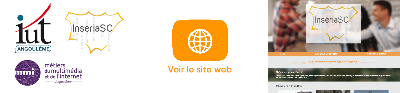 Creation of a website for integration projects in South of Charente